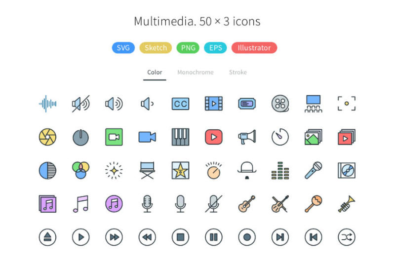 先锋图标 演示包