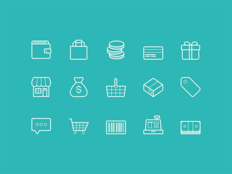 Ecommerce Icons