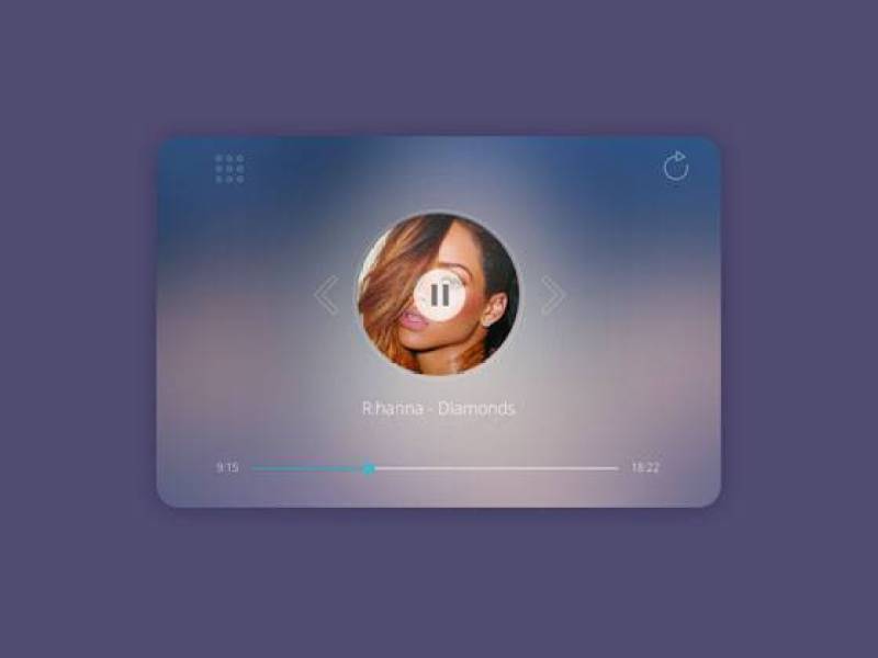 Minimal Music Player