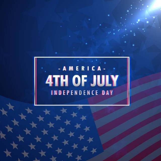 7月4日美国独立日背景