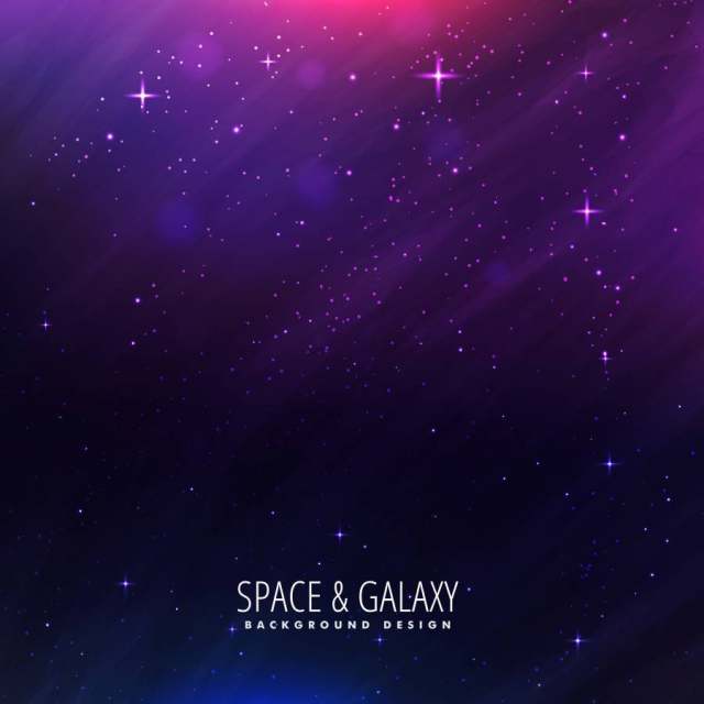 美丽的宇宙背景