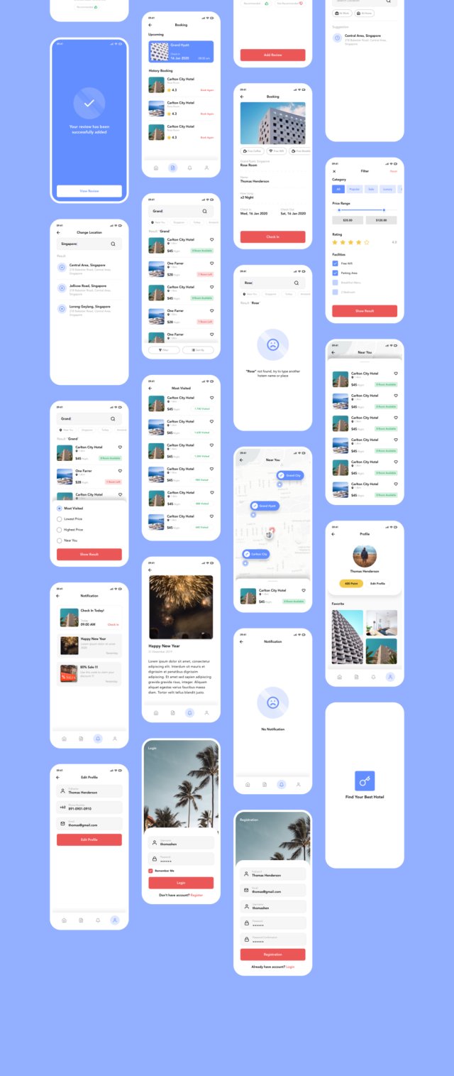 素描,FIGMA,Adobe公司的XD,iOS设备,iPhone,香气 - 酒店预订界面,工具包 素描,FIGMA,Adobe公司的XD,iOS设备,iPhone,香气 - 酒店预订界面,工具包