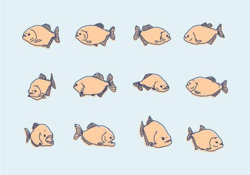 食人鱼一手拉图标