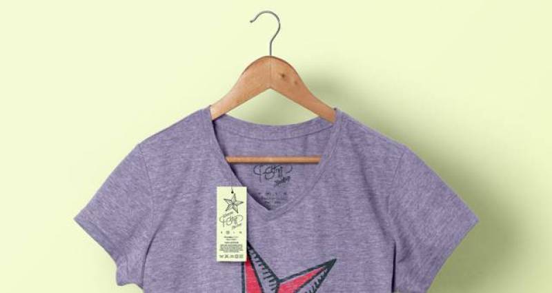 女士Psd Marl T恤Mockup Vol1