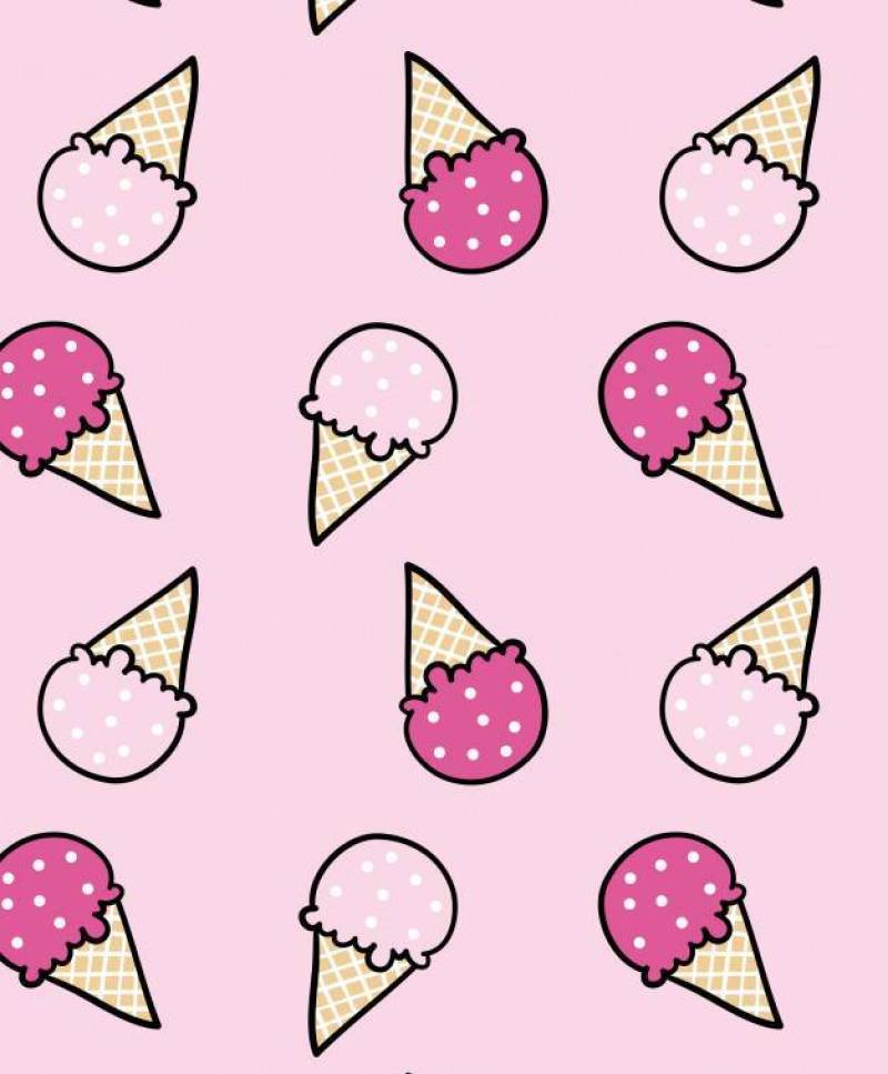 Cute ice cream pattern design for t shirt printing