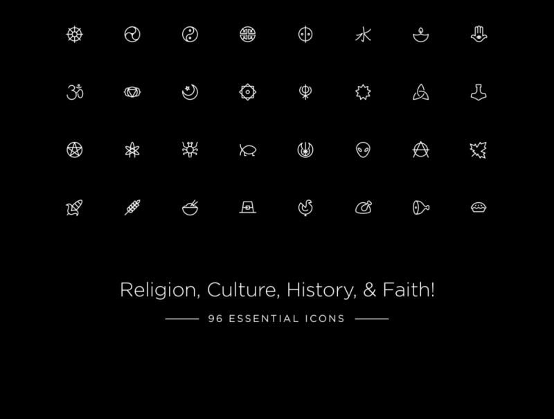宗教，文化，历史和信仰！，假期和庆祝活动图标
