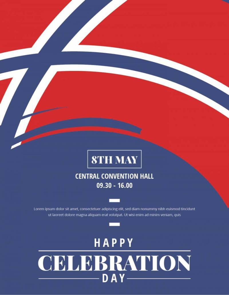 挪威解放海报日