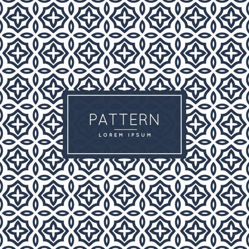 抽象的伊斯兰风格图案形状背景