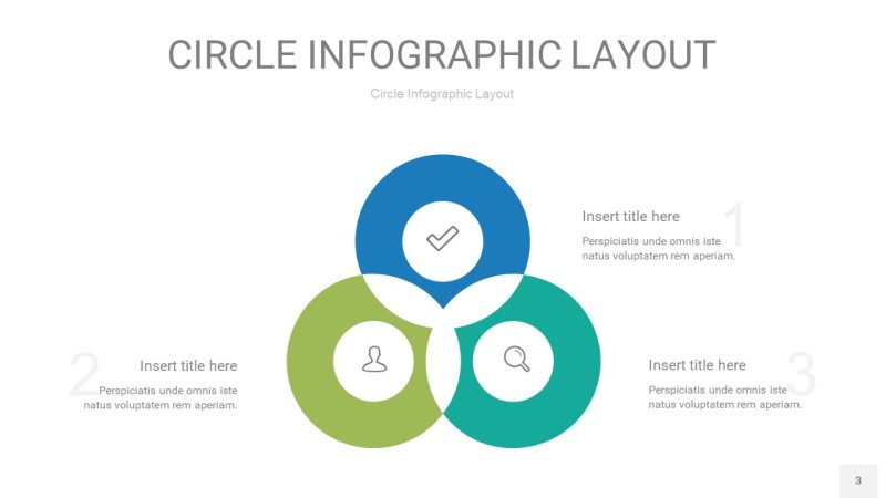 多彩圆形PPT信息图3
