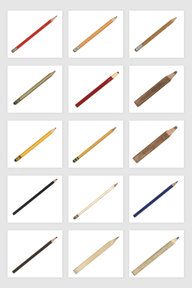 高清免抠铅笔素材