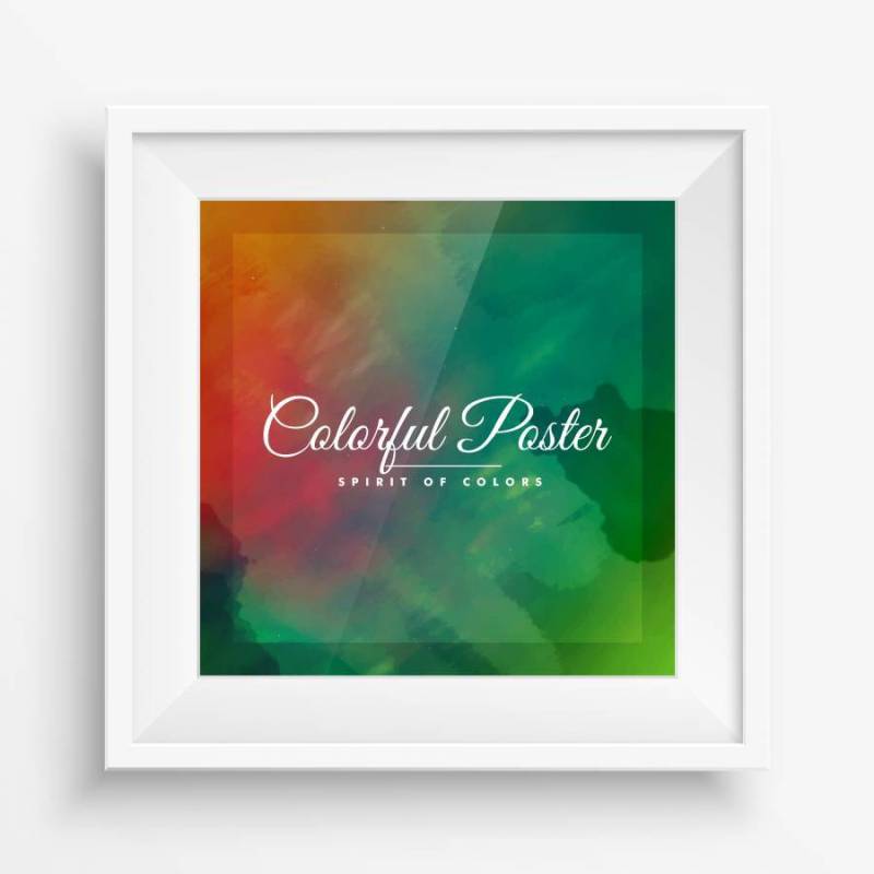 抽象的彩色背景