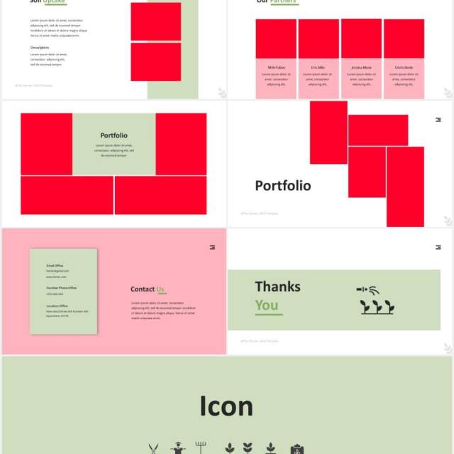 绿色农民农作物图片排版设计PPT模板The Farmer Powerpoint Template 绿色农民农作物图片排版设计PPT模板The Farmer Powerpoint Template