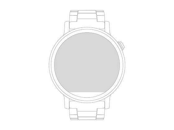 Moto 360 线框