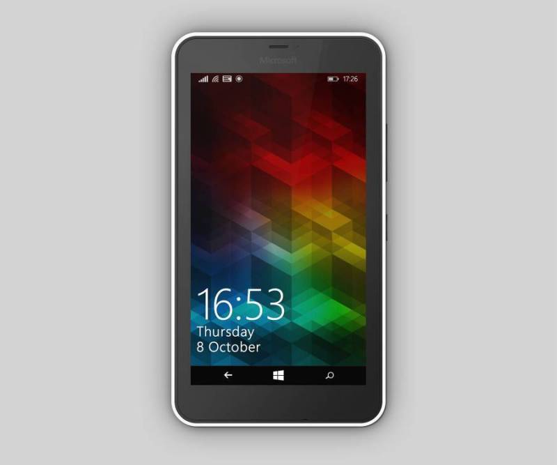 Microsoft Lumia 640 XL Mockup