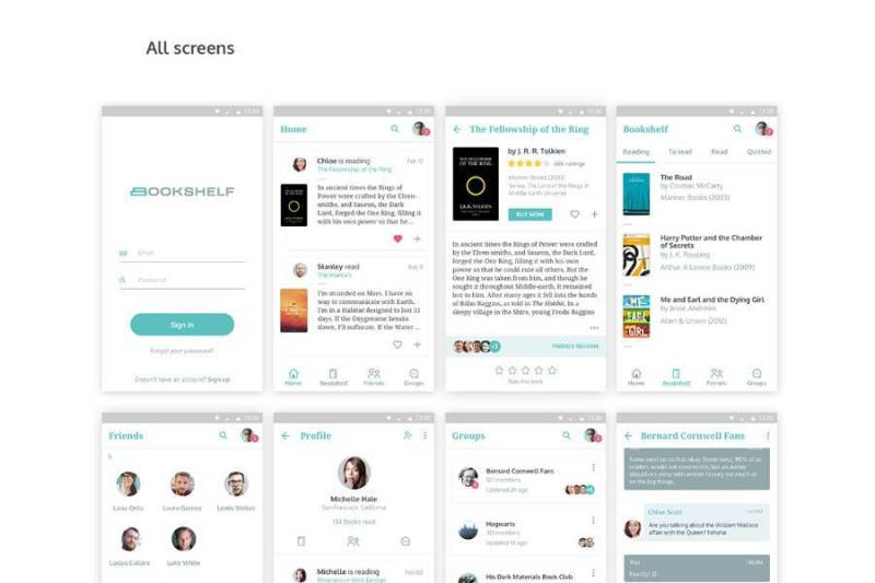 书架 草图用户界面工具包