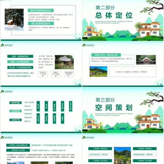 风情山区民宿项目策划方案动态PPT模板 风情山区民宿项目策划方案动态PPT模板