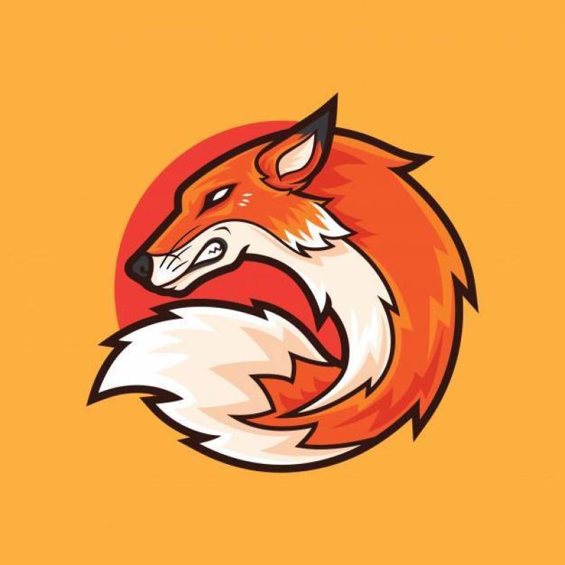 Fox Logo Mascot