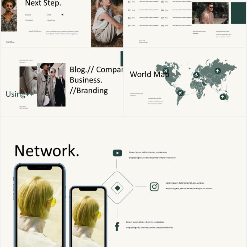 创意商务企业宣传公司介绍PPT模板abraxas creative corporate business powerpoint
