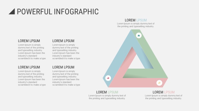淡雅信息可视化PPT图表22