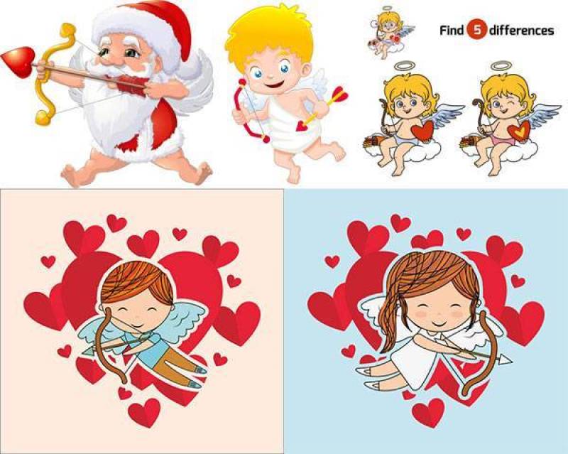 爱神与圣诞老人