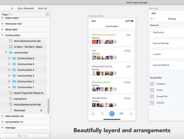 完整的UI工具包,适用于Sketch,XD,PSD和FIgma。,Eventz iOS UI工具包中的下一个事件应用程序 完整的UI工具包,适用于Sketch,XD,PSD和FIgma。,Eventz iOS UI工具包中的下一个事件应用程序