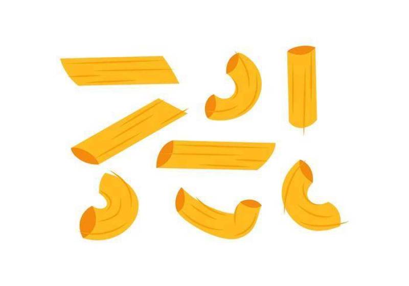  美味的通心粉矢量