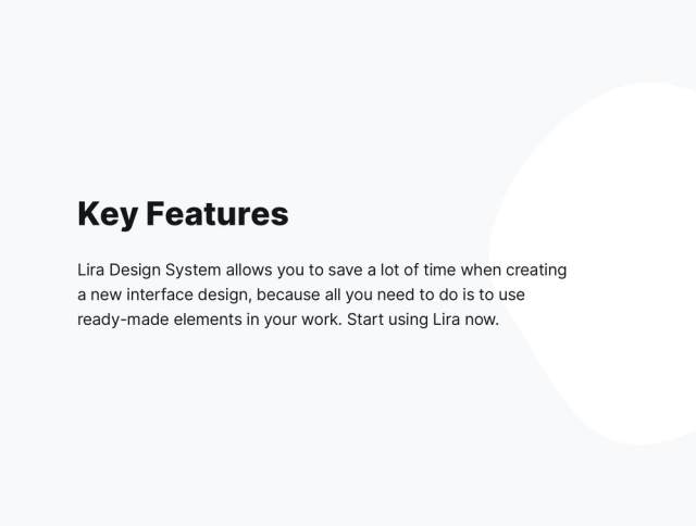 用于Sketch和Figma的清洁现代UI设计系统,Lira Design System 用于Sketch和Figma的清洁现代UI设计系统,Lira Design System