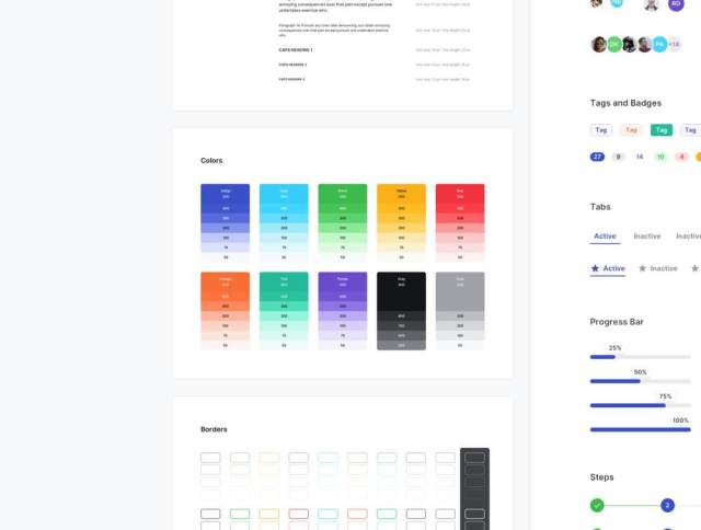 用于Sketch和Figma的清洁现代UI设计系统，Lira Design System