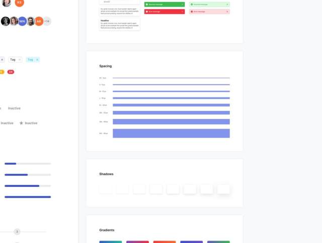 用于Sketch和Figma的清洁现代UI设计系统，Lira Design System