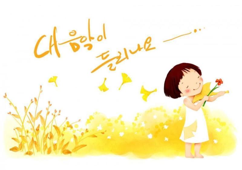 韩国儿童插画psd素材-58