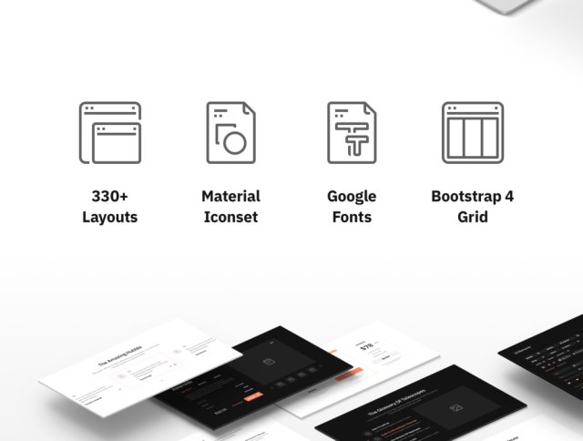 用于Web原型设计的最大布局库，Sections Wireframe Kit