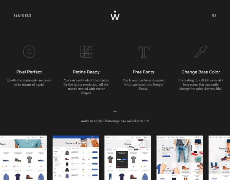 现代,时尚,直观的UI工具包,意识 现代,时尚,直观的UI工具包,意识