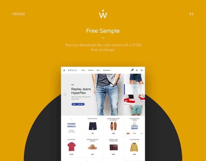 现代,时尚,直观的UI工具包,意识 现代,时尚,直观的UI工具包,意识