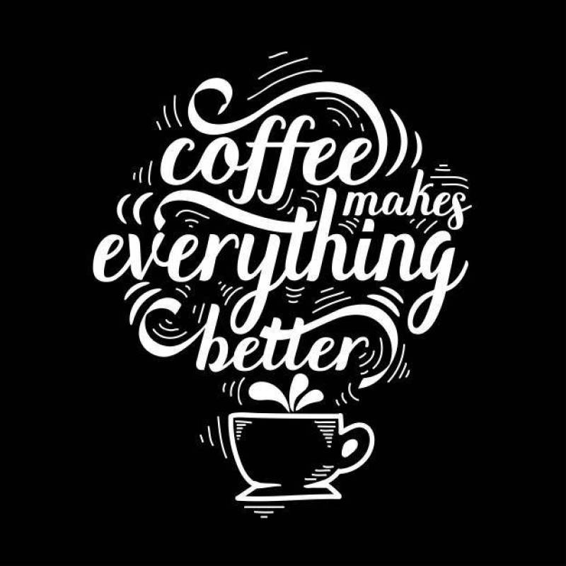 咖啡与咖啡，咖啡馆粉笔板设计模板的报价