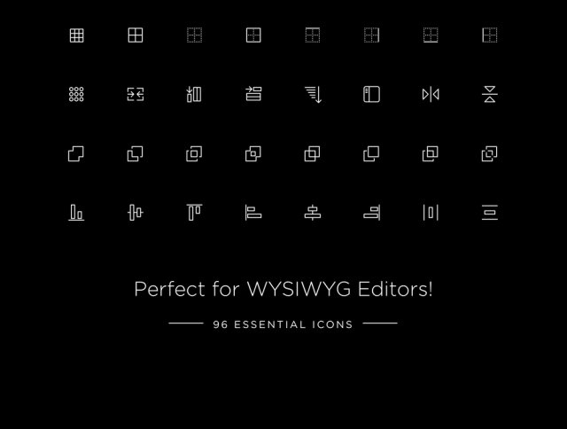 完美的WYSIWYG编辑器！，文本和布局工具