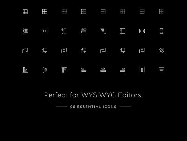 完美的WYSIWYG编辑器！，文本和布局工具