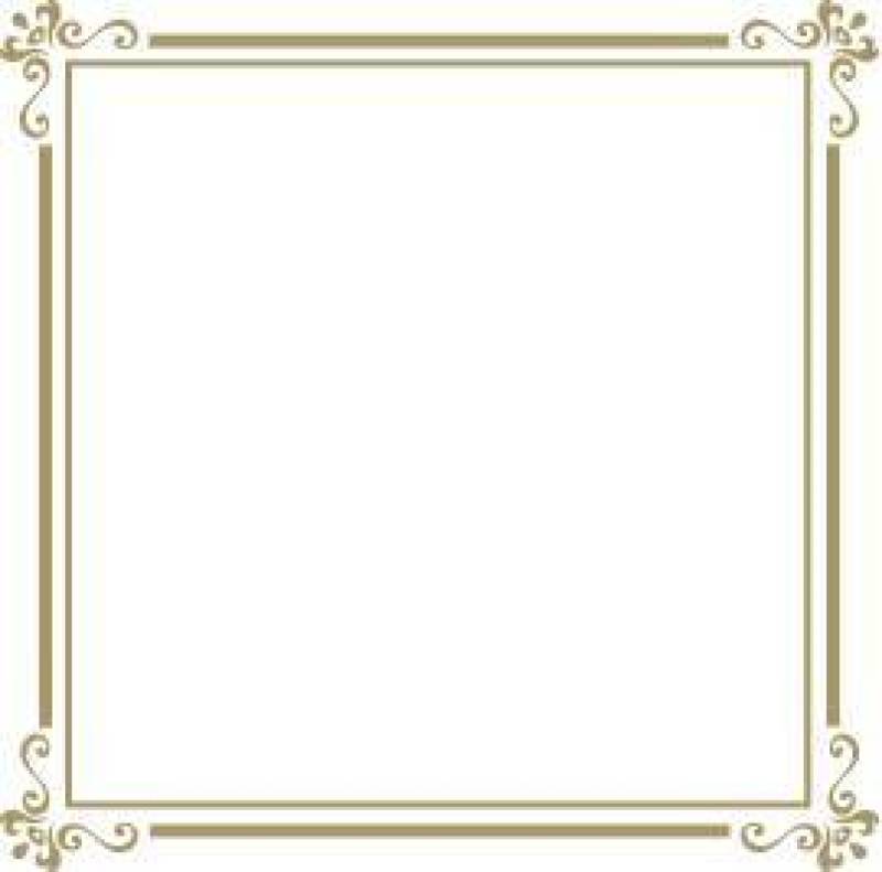 装饰框架黄金