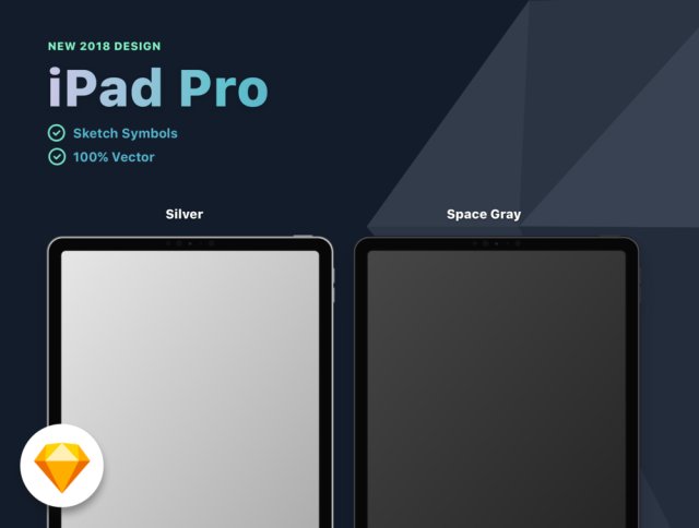 9 iPad Pro“11＆”12.9 Sketch Sketch的场景。，新的2018 iPad Pro