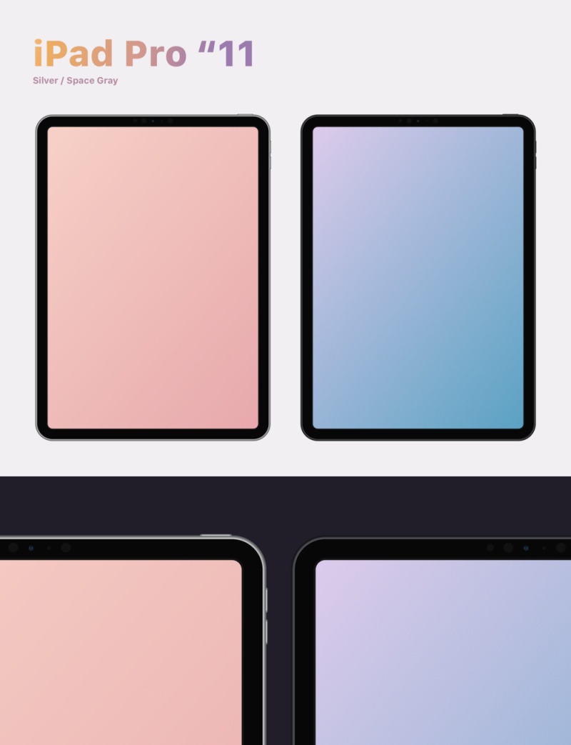 9 iPad Pro“11＆”12.9 Sketch Sketch的场景。，新的2018 iPad Pro