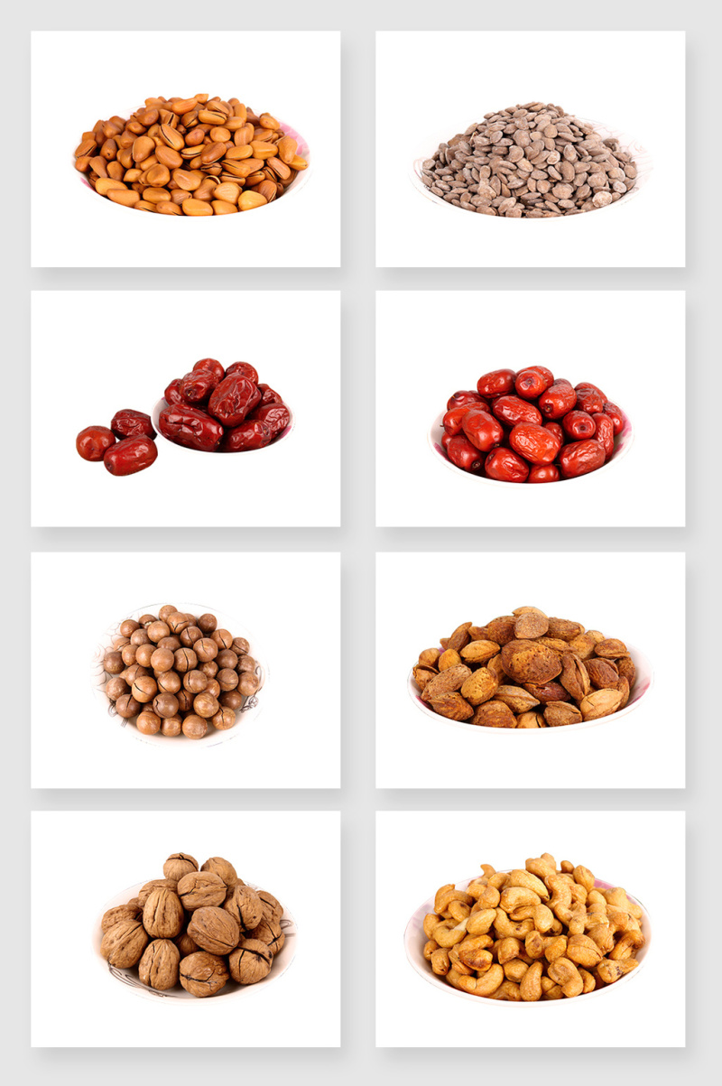 时尚坚果元素素材