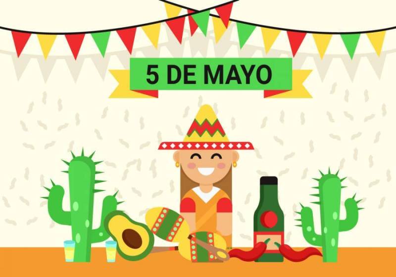 Cinco de Mayo背景图