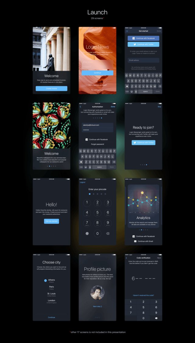 移动iOS UI套件与核心套件,逻辑iOS套件 移动iOS UI套件与核心套件,逻辑iOS套件