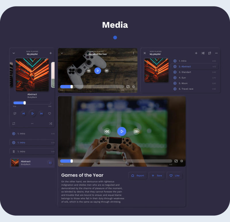 FIGMA移动和Web UI工具包,狐步NEO与UI套件 FIGMA移动和Web UI工具包,狐步NEO与UI套件