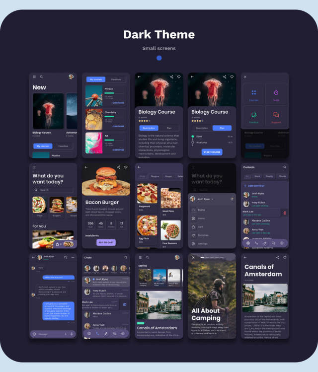 FIGMA移动和Web UI工具包,狐步NEO与UI套件 FIGMA移动和Web UI工具包,狐步NEO与UI套件