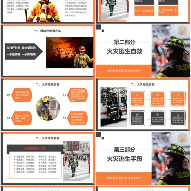 商务风关注消防安全珍爱生命火灾防护安全知识教育培训PPT模板 商务风关注消防安全珍爱生命火灾防护安全知识教育培训PPT模板