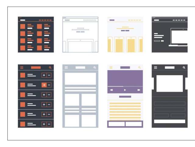 Wireframe UX原型系统采用Sketch,PSD和XD设计,Fol UX流程图 Wireframe UX原型系统采用Sketch,PSD和XD设计,Fol UX流程图