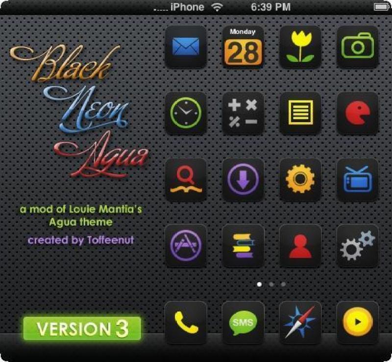 黑色风格的图标