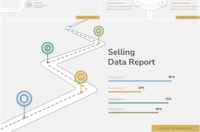 旅游路线图导航地图信息图PPT模板Roadmap Infographic 旅游路线图导航地图信息图PPT模板Roadmap Infographic
