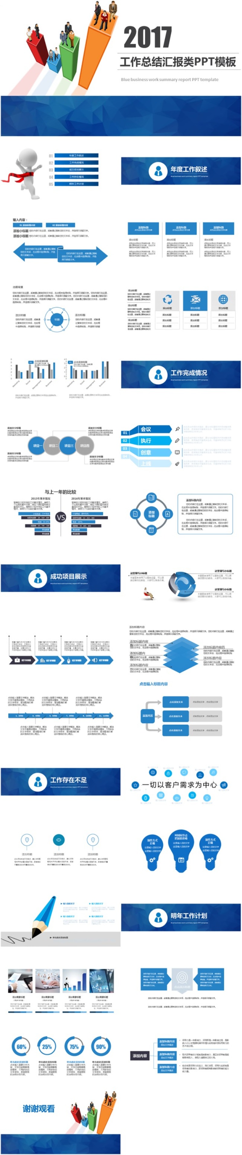 模板工作报告PPT