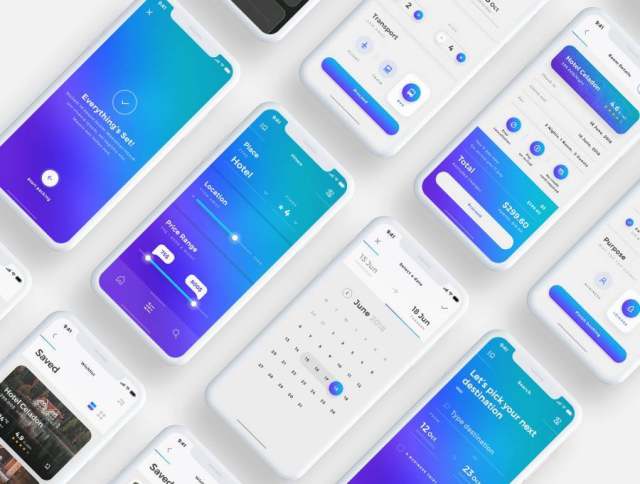 适用于Sketch,Photoshop和XD。,Sofia iOS UI Kit的优雅移动酒店和旅行UI工具包 适用于Sketch,Photoshop和XD。,Sofia iOS UI Kit的优雅移动酒店和旅行UI工具包